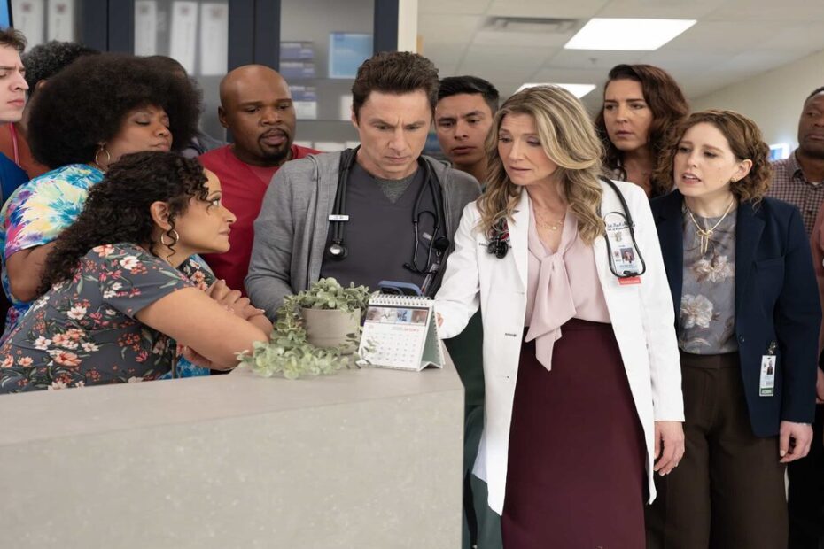 Una scena tratta dalla terza puntata di Scrubs