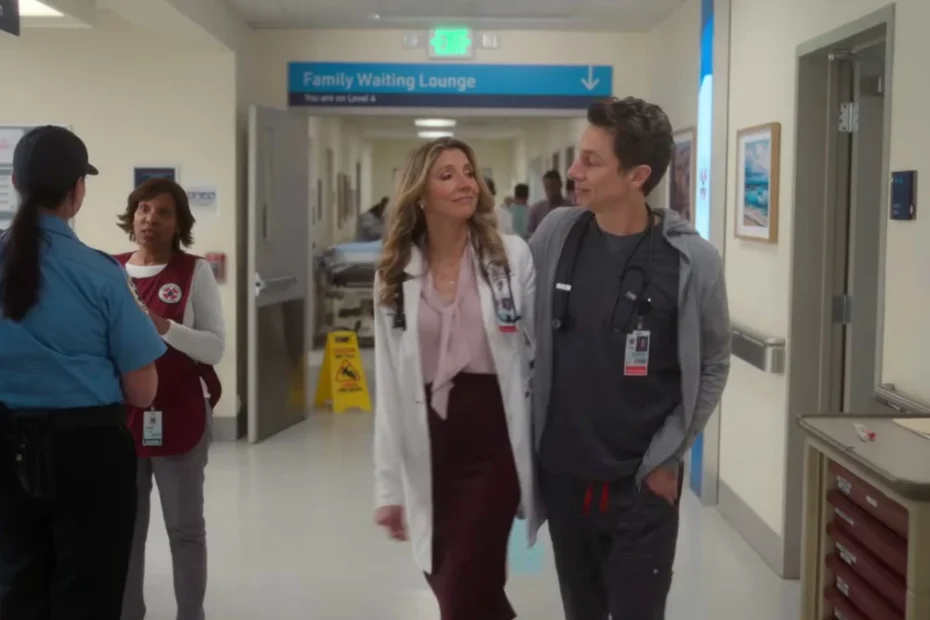 Un'immagine di Elliot e JD in Scrubs 10