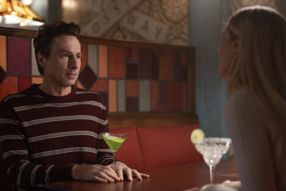 J.D e Lily in una scena tratta da Scrubs