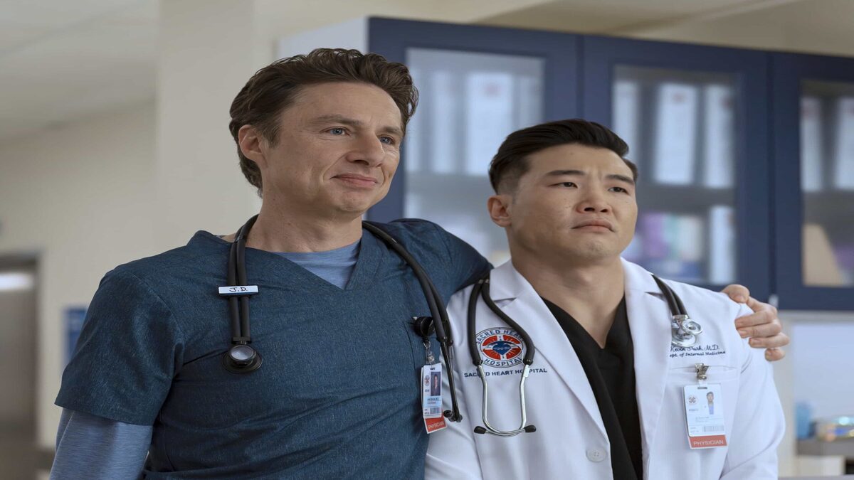J.D e Kevin nella sesta puntata di scrubs