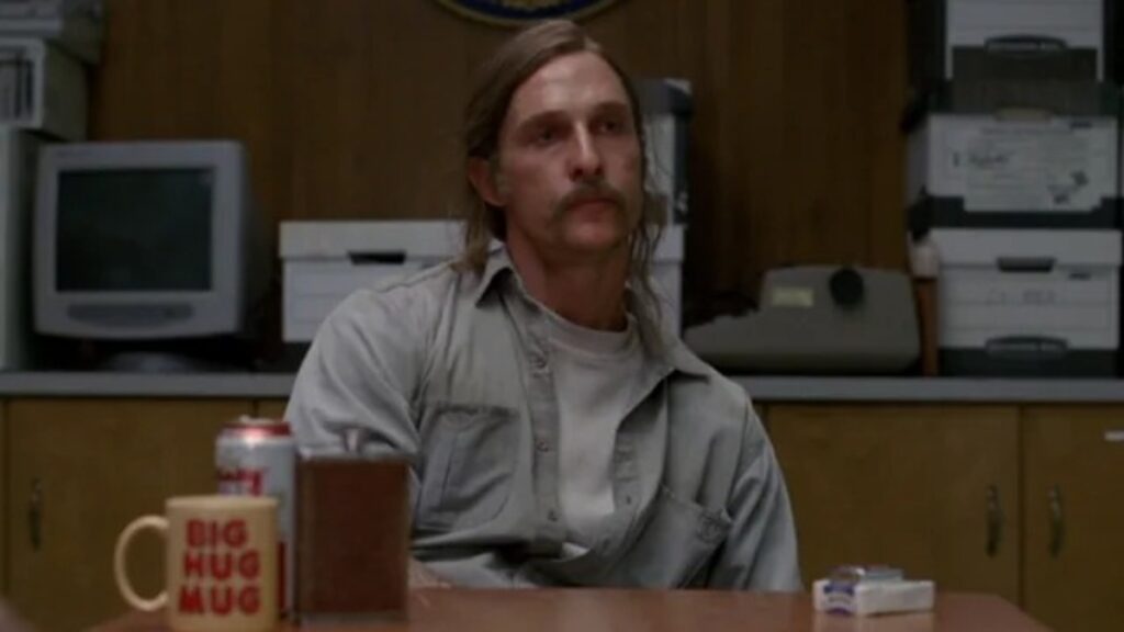 Una scena tratta da True Detective, una delle migliori Serie Tv crime