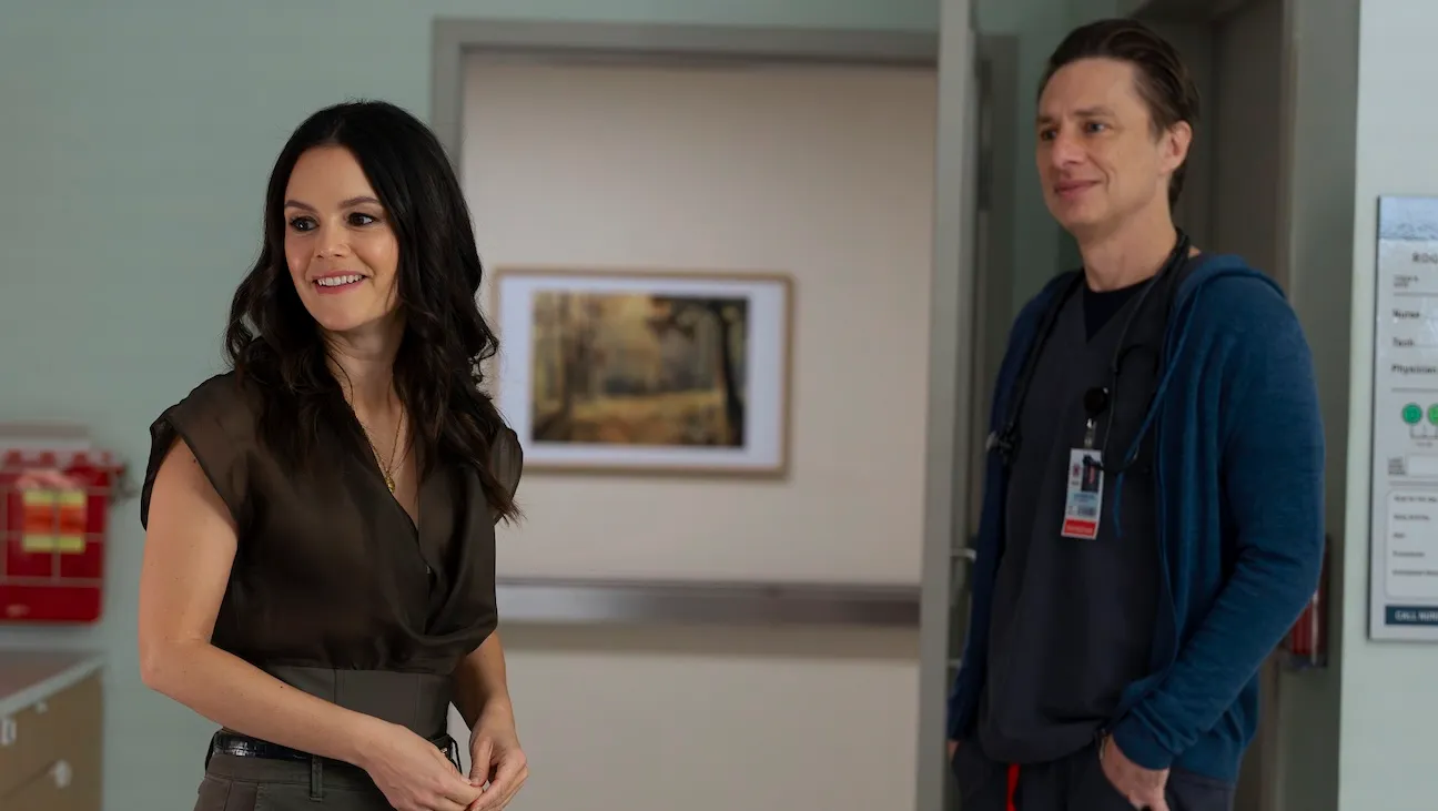 Un'immagine tratta dal finale di Scrubs 10