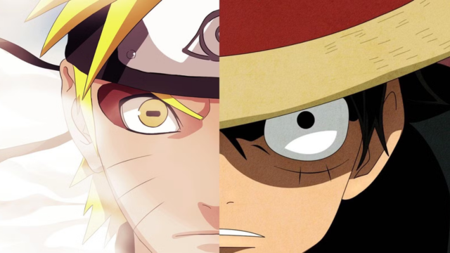 I due protagonisti degli anime piu famosi, naruto e luffy