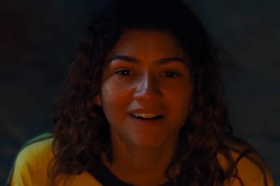 Rue in una scena del sesto episodio di Euphoria 3