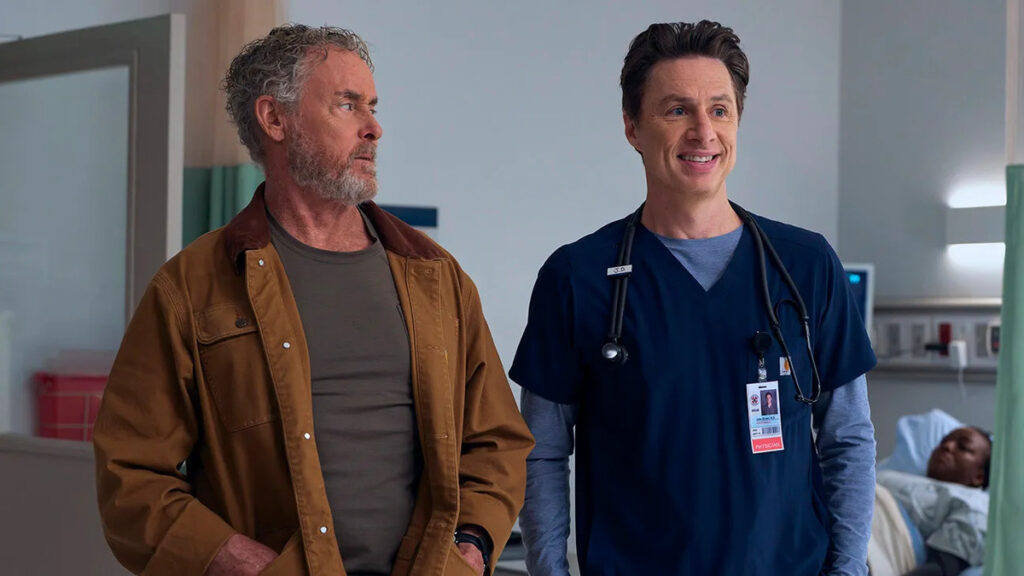 Cox e J.D in Scrubs