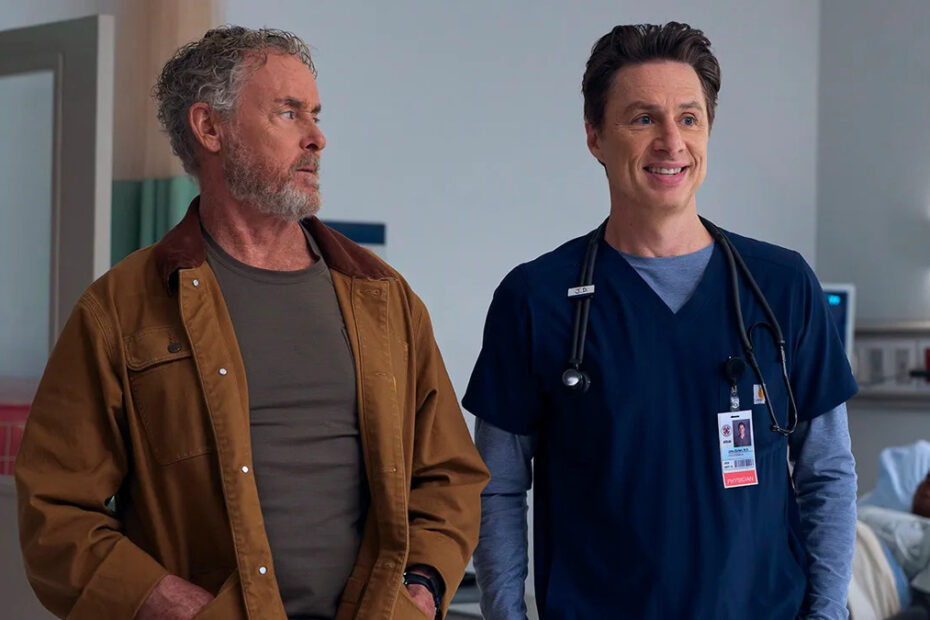 Cox e J.D in Scrubs