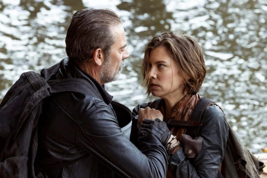 Negan e Maggie in The Walking Dead: Dead City
