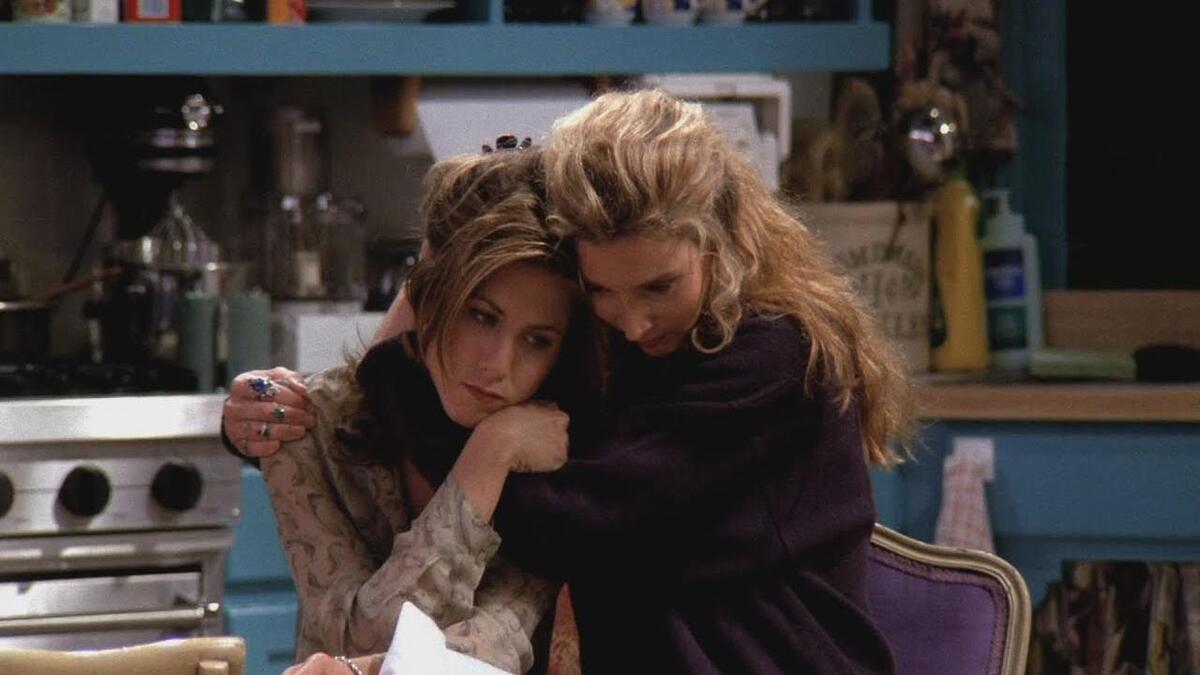 Phoebe e Rechel in Friends
