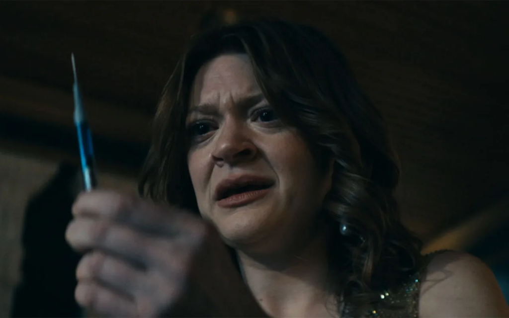 Ashley Barrett in una scena di The Boys