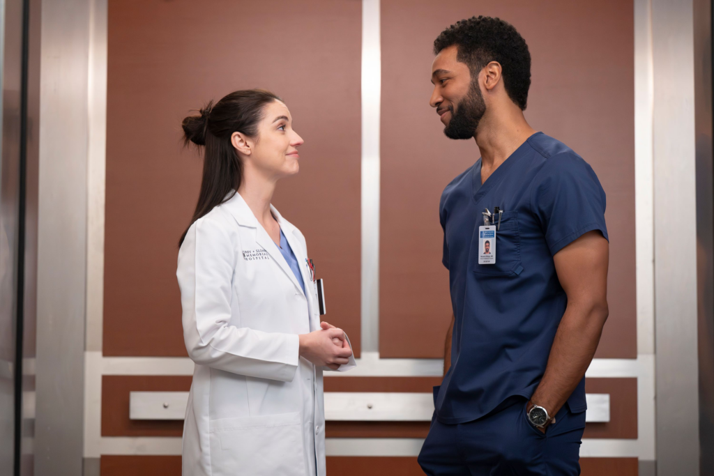 Una scena tratta da Grey's Anatomy 22