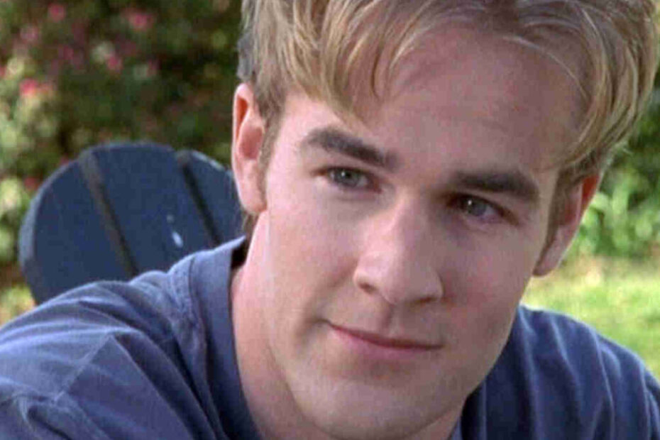 James Van Der Beek nei panni di Dawson Leery, il protagonista di Dawson's Creek