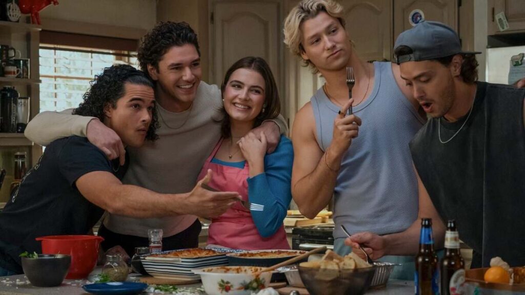 i protagonisti di Off Campus, una delle serie tv da vedere young adult da vedere su Amazon prime video 