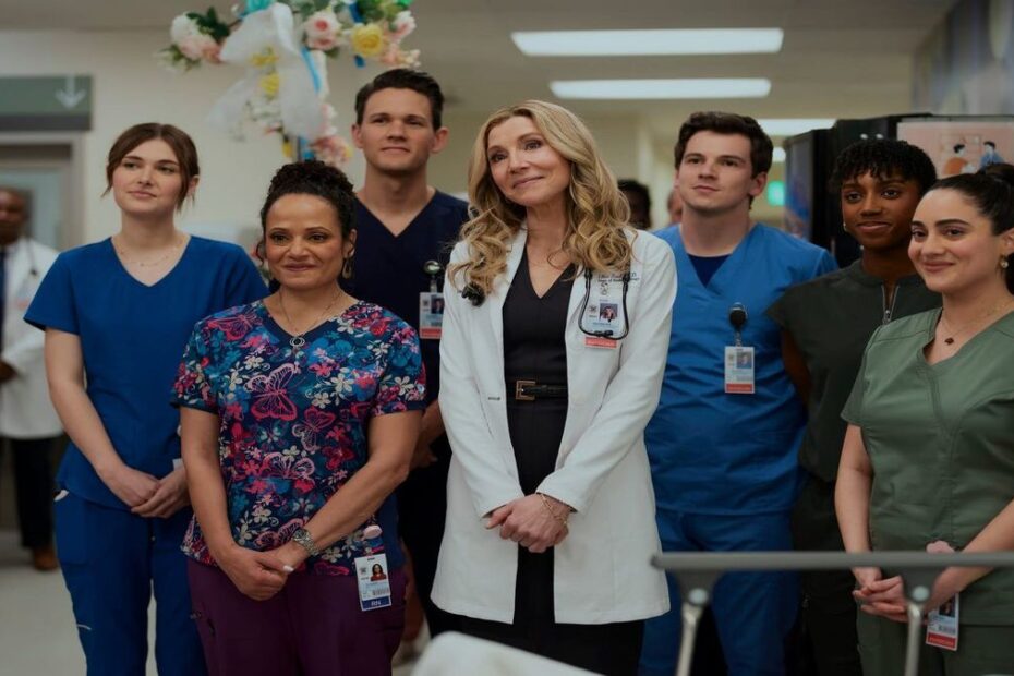 Una scena tratta dalla puntata finale di Scrubs