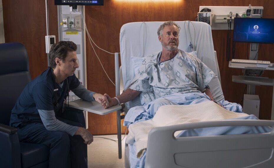 Un'immagine tratta dalla penultima puntata di Scrubs 10
