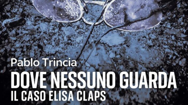 Parte della copertina di Dove nessuno guarda, uno dei migliori podcast crime di Pablo Trincia
