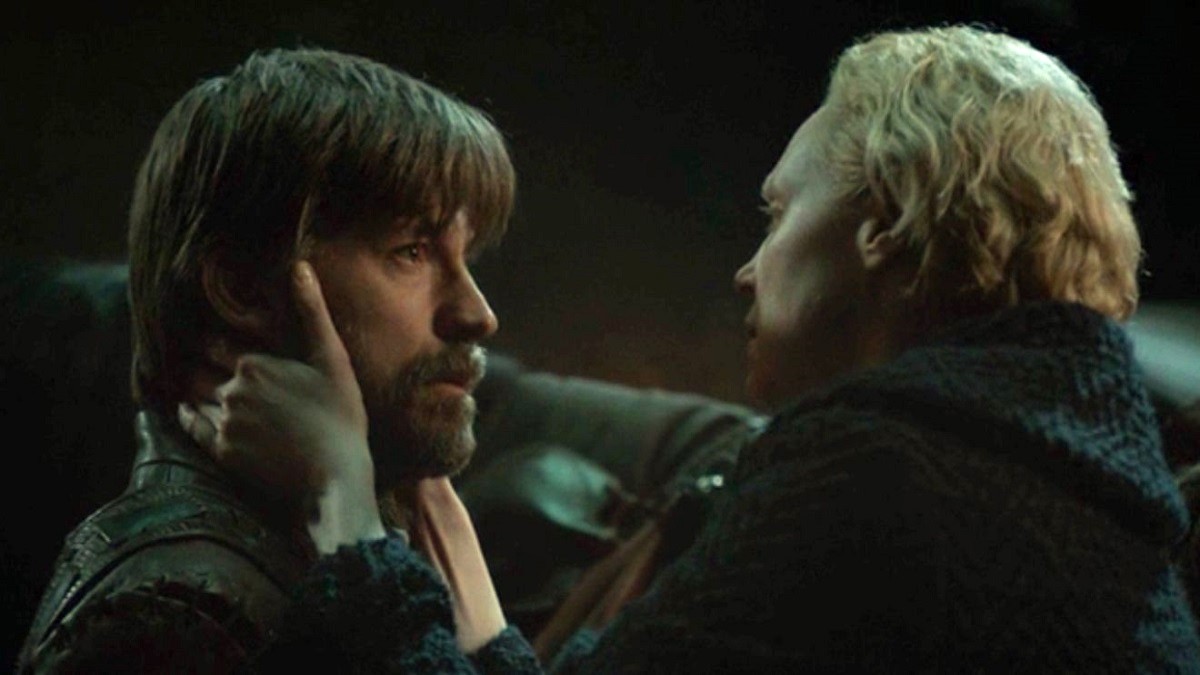 Jaime e Brienne nell'ottava stagione di Game of Thrones
