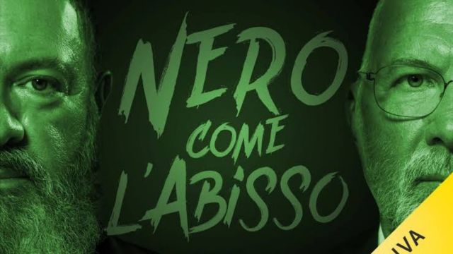 La copertina di Nero come l'abisso