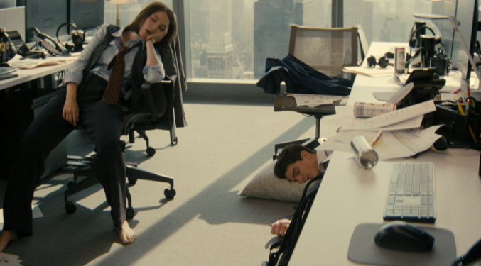 Una scena di Not suitable for work