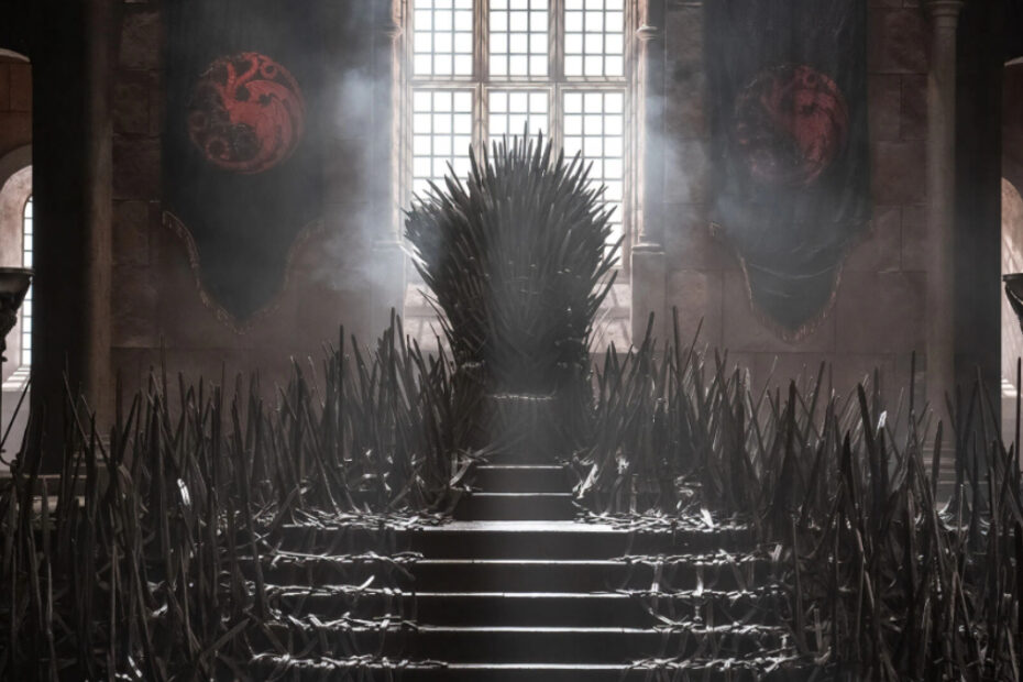 Il leggendario Trono di Spade di Game of Thrones