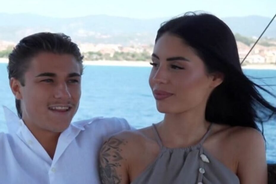 Gabriele e Sara in una scena di Temptation island 2026