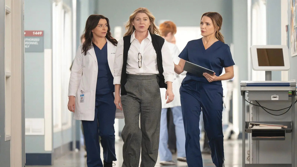 Una scena tratta dal finale di Grey's Anatomy 22