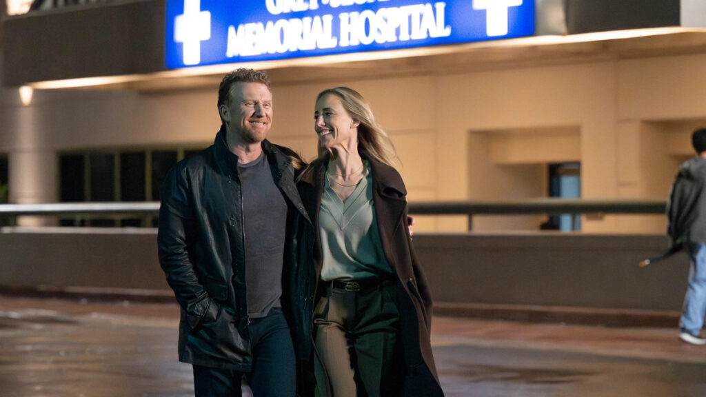 Una scena tratta dal finale di stagione di Grey's Anatomy 22