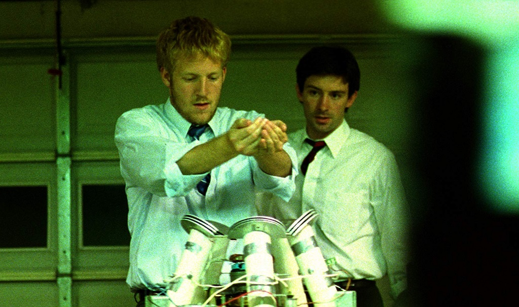 Una scena tratta da Primer, uno dei film da vedere più difficili