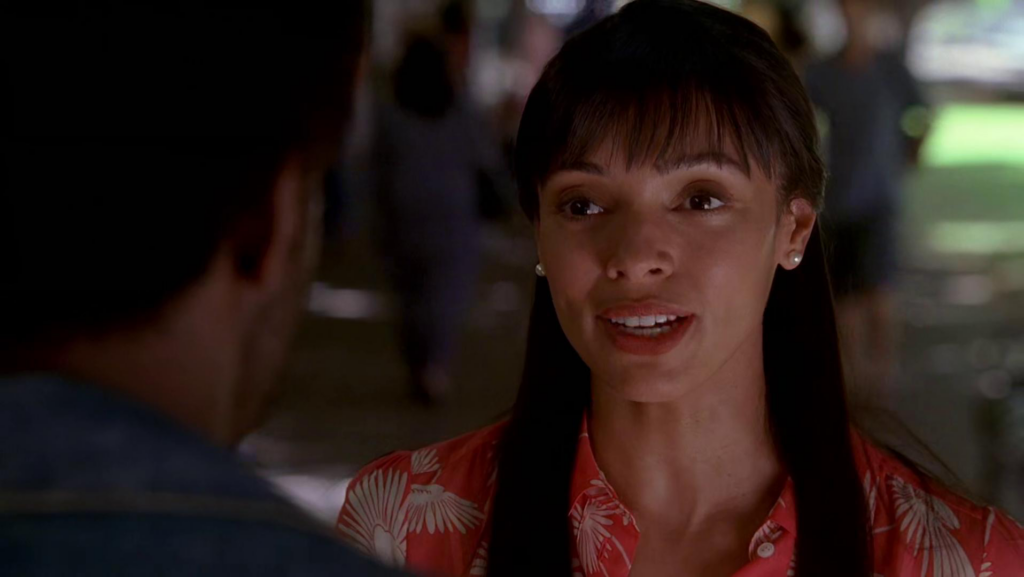 Susan Lloyd-Porter in una scena di Lost 