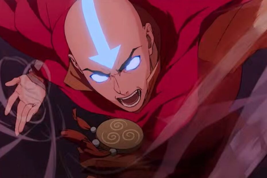 Un'immagine di Avatar Aang: l'ultimo dominatore dell'aria
