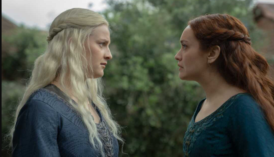 Alicent ed Helaena in House of the Dragon