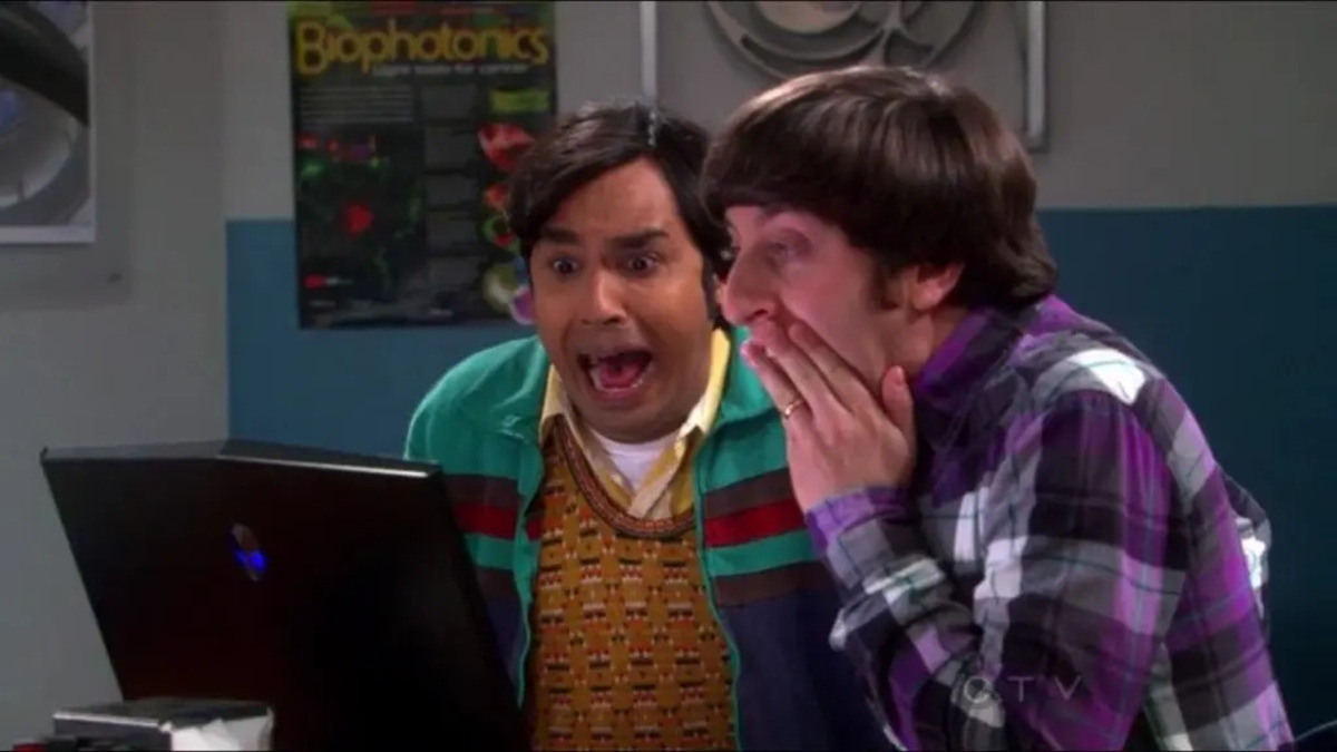 Howard e Raj in The Big Bang Theory