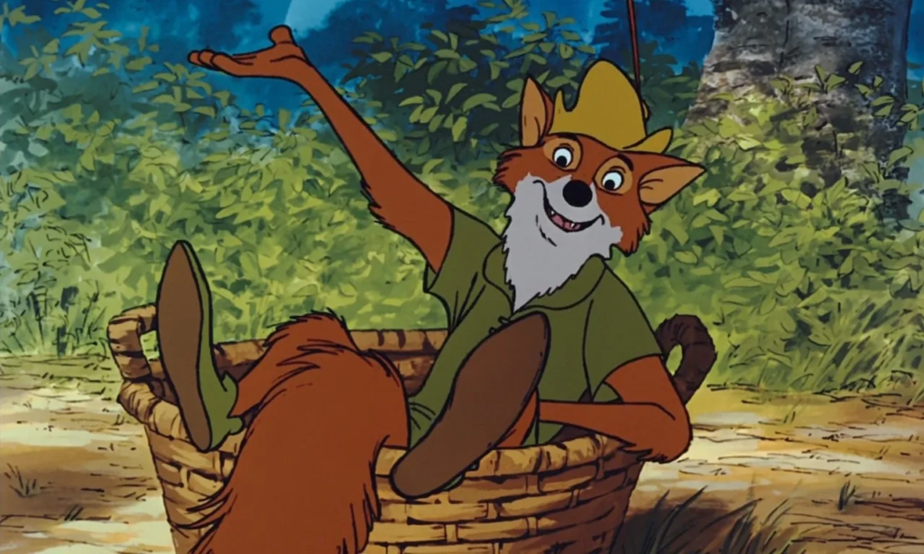 Robin Hood è uno dei migliori cartoni animati disney 