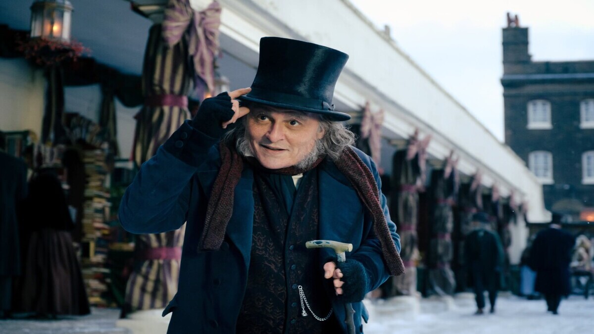 Johnny Depp in Scrooge e gli spiriti del Natale