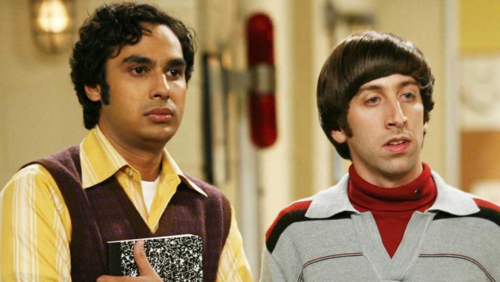 Howard e Raj in The Big Bang Theory