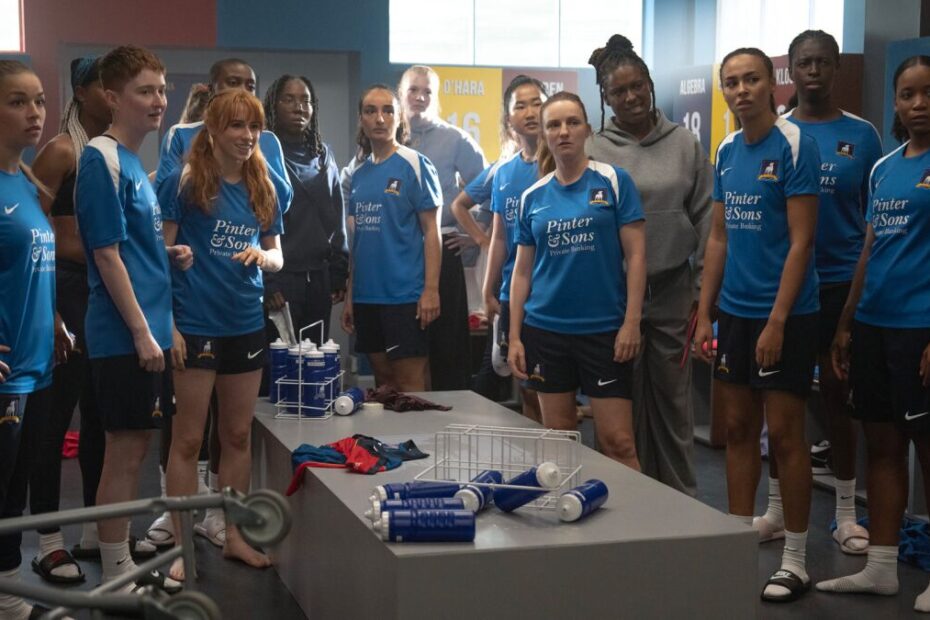 Lo spogliatoio del Richmond femminile
