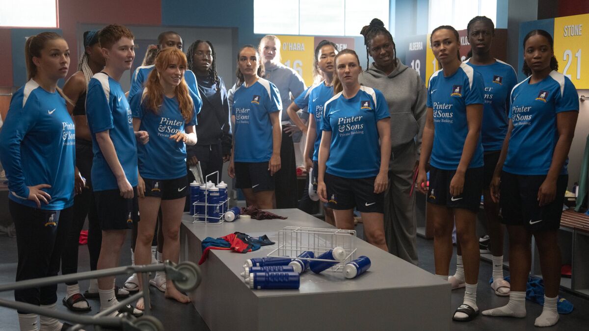 Lo spogliatoio del Richmond femminile