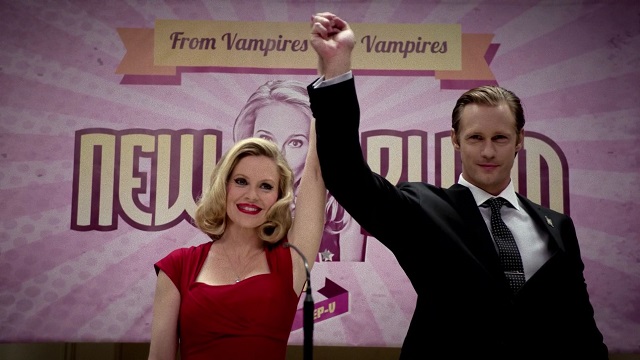 Pam ed Eric nell'episodio finale di True Blood