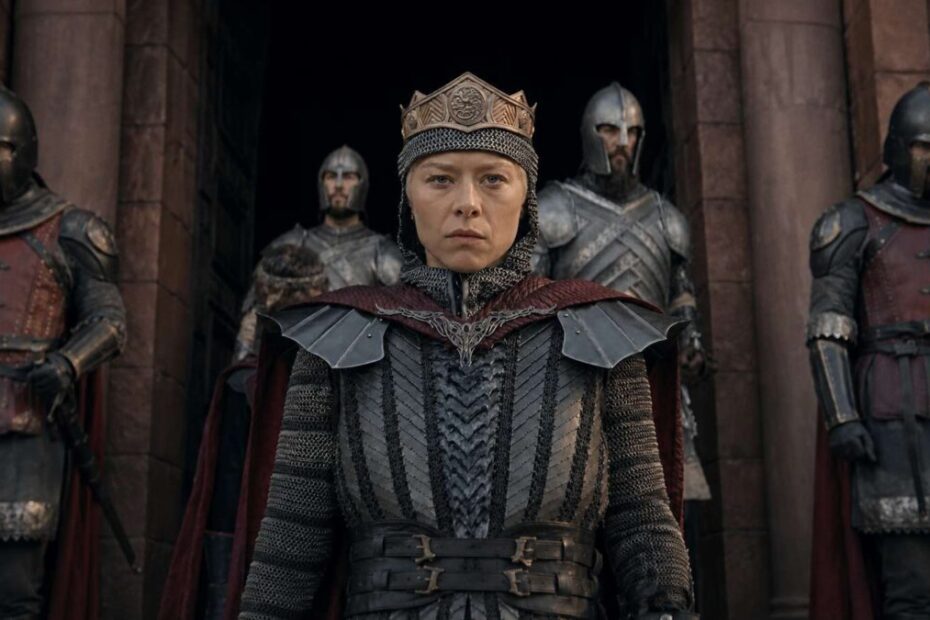 Un'immagine tratta dal finale di House of the Dragon 3