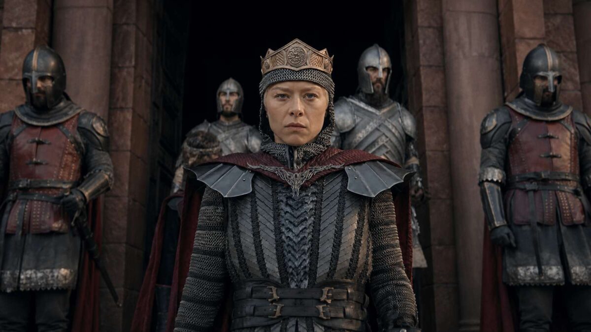 Un'immagine tratta dal finale di House of the Dragon 3