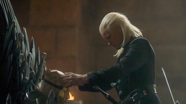 Daemon con il fratello Viserys in una scena di House of the Dragon