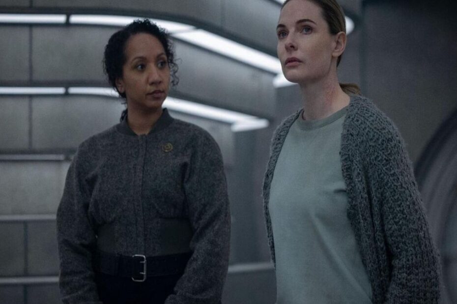 una scena del sesto episodio di Silo 3