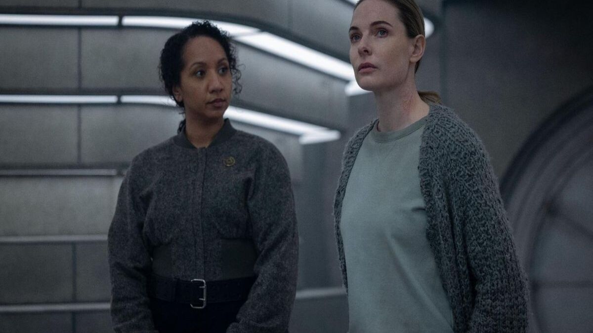 una scena del sesto episodio di Silo 3