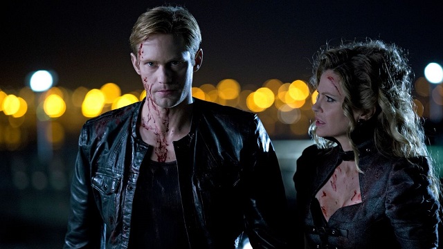 Eric e Pam in una scena di True Blood