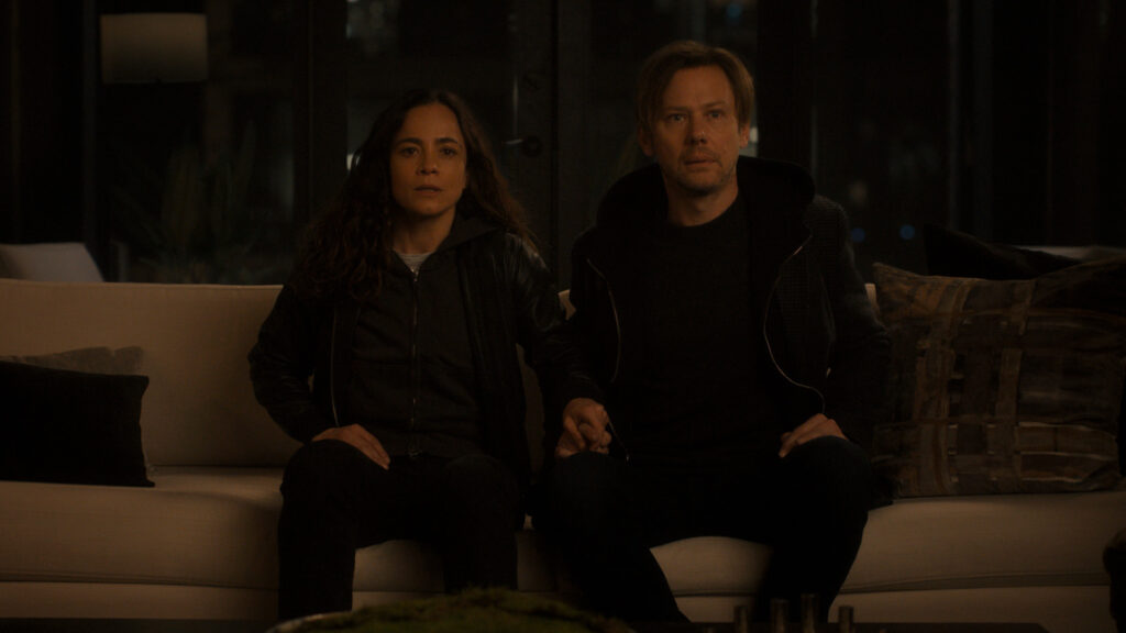 Ryan e Amanda in uno dei colpi di scena dell'episodio