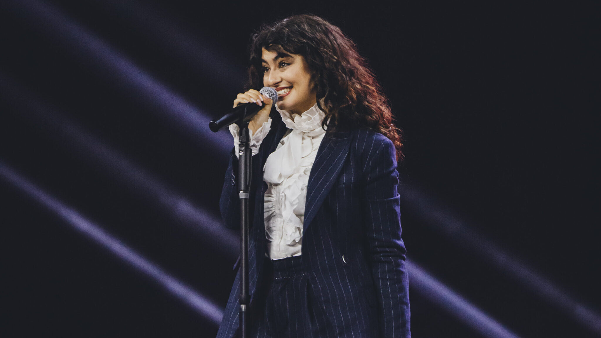 Myriam Belfiore alle audizioni di X Factor 2026 - Immagini concesse da Sky Italia