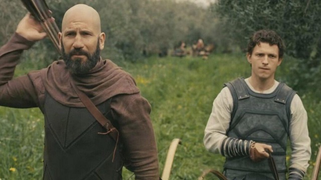 Menelao in una scena del film The Odyssey