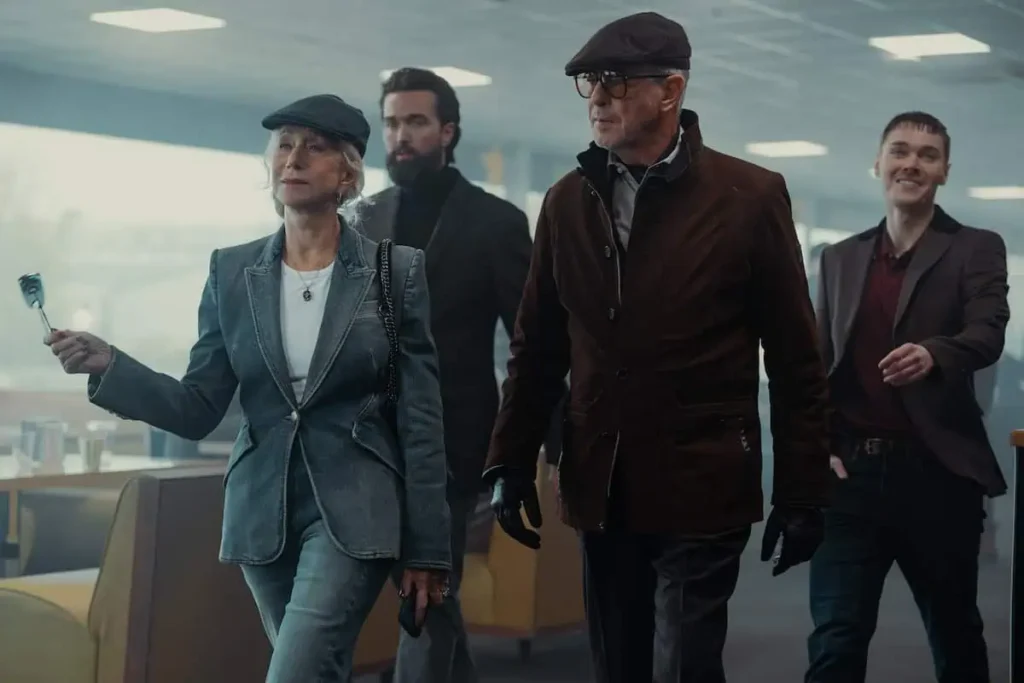 Gli Harrigan arrivano al cinodromo in MobLand 2x01