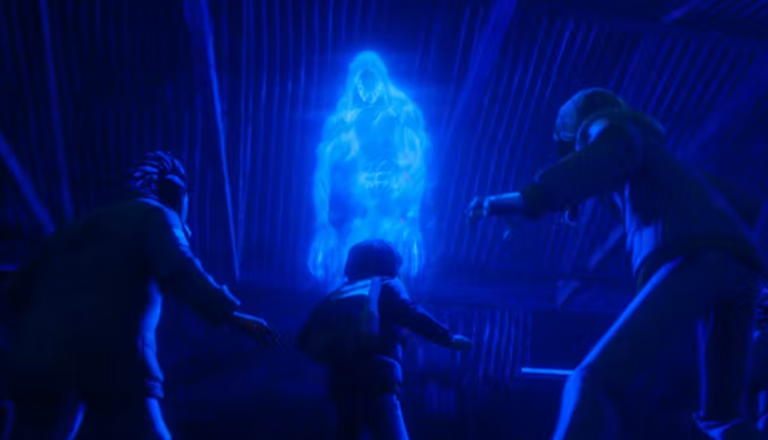 Una scena di Stranger Things - Storie dal 1985