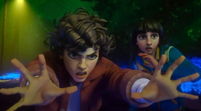 Una scena di Undici in Stranger Things - Storie dal 1985