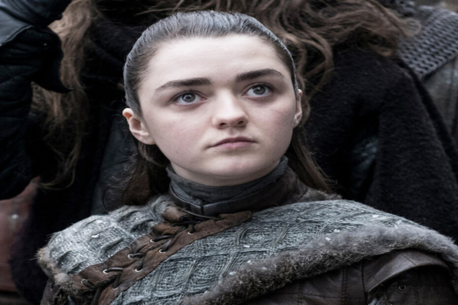 Maisie Williams in Game of thrones